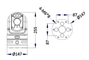 2MP 33x Zoom Hoch auflösende Netzwerk-PTZ-Kamera Batterie betriebene 4G/WIFI/GPS-Personen, die Ereignis überwachung sammeln - Product Image 4