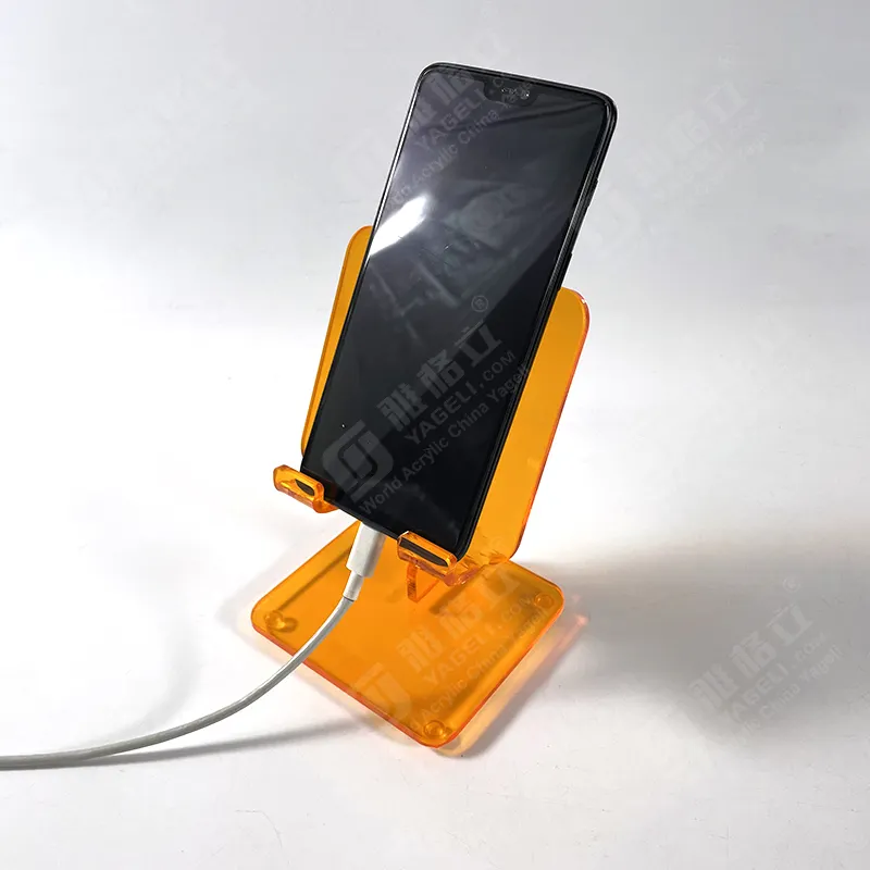 מפעל YAGELI אקריליק לטלפון נייד שולחני מסריח יצירתי עצלן רב תכליתי מחזיק טלפון שולחני