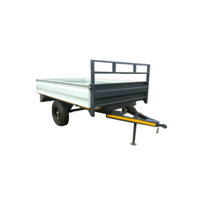 <strong>Double</strong> <strong>Axle</strong> Dump <strong>Trailer</strong> 8 Ton Farm Tipping <strong>Trailer</strong> for Tractor Agricultural Hydraulic <strong>Small</strong> Dump <strong>Trailer</strong> Low Price - Product Image 1
