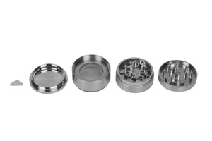100% Stainless Steel <strong>Grinder</strong> 56mm 4-Part Herb Crusher Weight: 480gms Lifetime Generational Herb <strong>Grinder</strong>