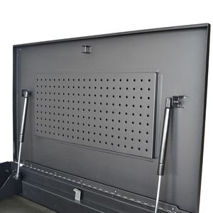 工厂价格实用推车84厘米-4抽屉优质粉末涂层钢仓库滚动工具箱机械车库行业