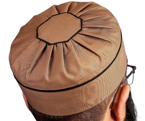 Erkek geleneksel türk Kufi şapka özel tasarlanmış yeni toptan namaz İslami Trendy moda Premium makale - Product Image 3