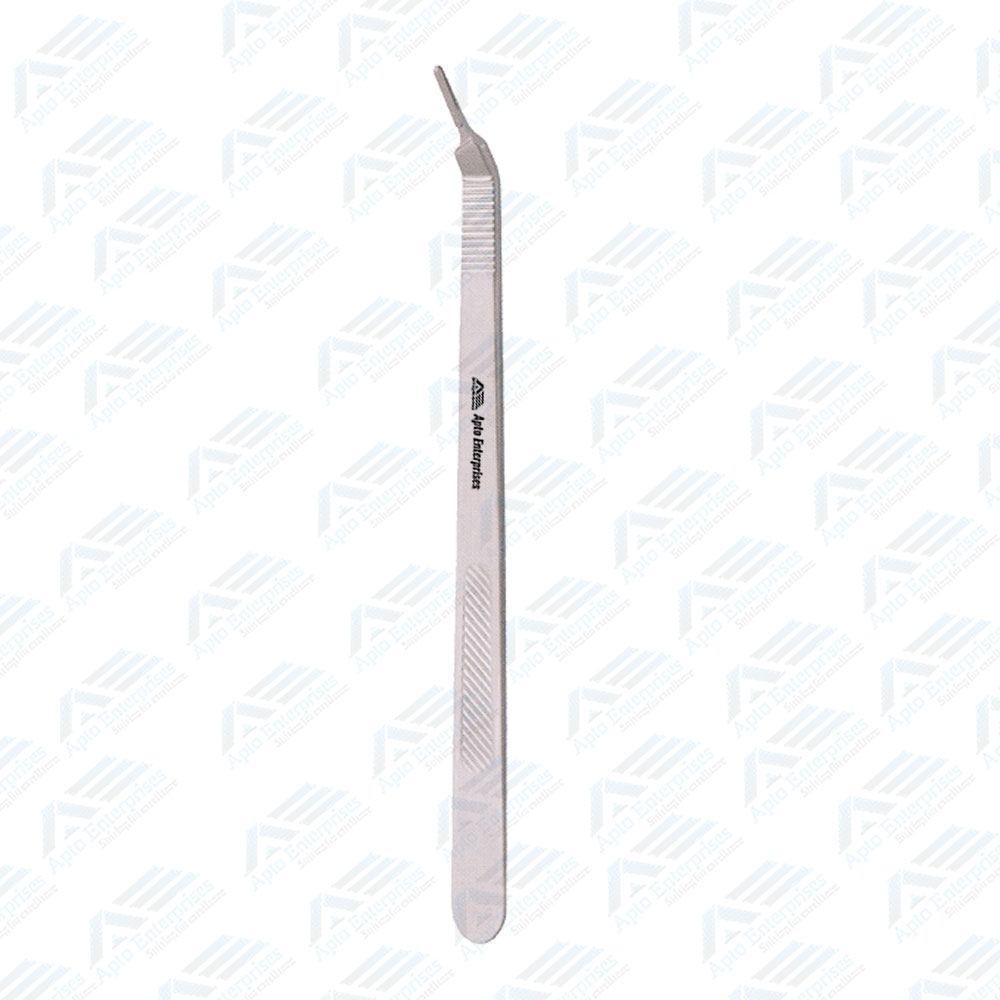 Scalpel Handle long angled