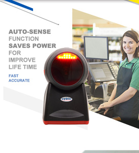 Syble XB-8602H Hot Selling 2d Desktop Barcode Scanner Hand Free Omnidirectional Reader <strong>Qr</strong> <strong>Code</strong> for Retail Store Supermarket - Product Image 2