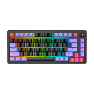 Fabricación OEM ergonómico 83 teclas diseño simple multifunción DIY inalámbrico personalizado Teclado mecánico Teclado gamer - Product Image 1