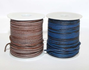 热卖优质皮表带3毫米串27码绳制作手链项链编织包装爱好工艺品