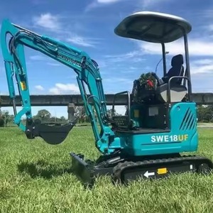 クローラーショベル,中古サンワードSWE18UF,完璧なファンクションディガー - Product Image 1