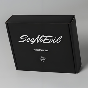 Benim logo ve renk ile özel kara kutu giysi için klas ambalaj kutusu beyaz logo katlanabilir nakliye ambalaj kutusu sağlam - Product Image 3