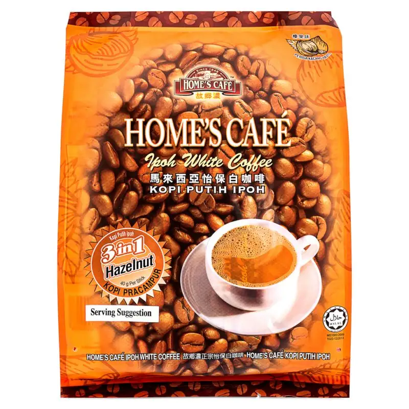 Ipoh Home's Cafe 3 in 1 fındık beyaz kahve 40g x 15s x 24 pkts