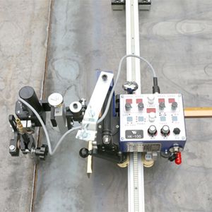 Carrinho de soldagem <span class=keywords><strong>linear</strong></span> com trilho de guia magnético padrão Huawei HK-100, carrinho de soldagem automático com função oscilante