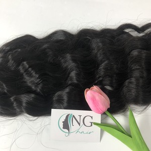 処理された色の生のバージン人間の編組ナチュラルウェーブヘア横糸ブロンド織りバンドル販売 - Product Image 6