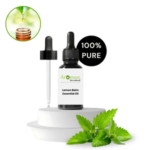 Organic <strong>MELISSA</strong> Essential <strong>Oil</strong> for Diffuser 100% Pure Natural <strong>Melissa</strong> <strong>Oil</strong> Lemon Balm <strong>Oil</strong> for Skin Massage and Aromatherapy - Product Image 1