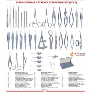 Extra Capsular <strong>Cataract</strong> Extraction Set (ECCE) Tools for <strong>Cataract</strong> Surgery ECCE Kit Bulk Suppliers - Product Image 6