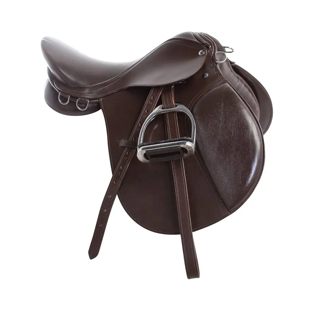 Horse Ridding Saddle Fine Quality Made in Pakistan Leather Best Sale Horse Racing Saddle