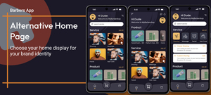 Barber Shop POS and Booking System Multi-Branch <strong>Software</strong> with Payment and Membership Features, <strong>Mobile</strong> App &amp; Admin Panel - Product Image 2
