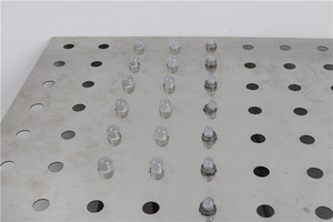 屋外RGB5V0.3Wアドレス指定可能な防水IP67スクエア12mmLEDピクセルライトストリング - Product Image 3