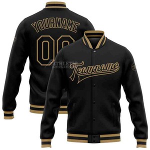 Uzun kollu yama şönil nakış Streetwear erkekler için Letterman Varsity ceketler erkek giyim kolej beyzbol ceket