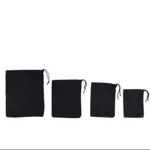 4x6 بوصة 100 ٪ القطن الأسود واحد الرباط حقيبة للاستخدام اليومي