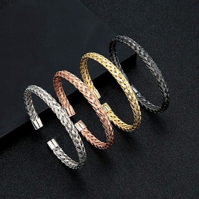Gold, Silver, Black, Rose Gold