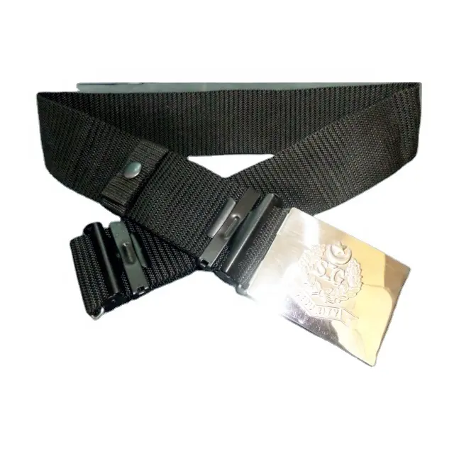 Ceinture tactique en nylon à boucle SS Ceinture en nylon robuste OEM à dégagement rapide Ceinture tactique de sécurité réglable