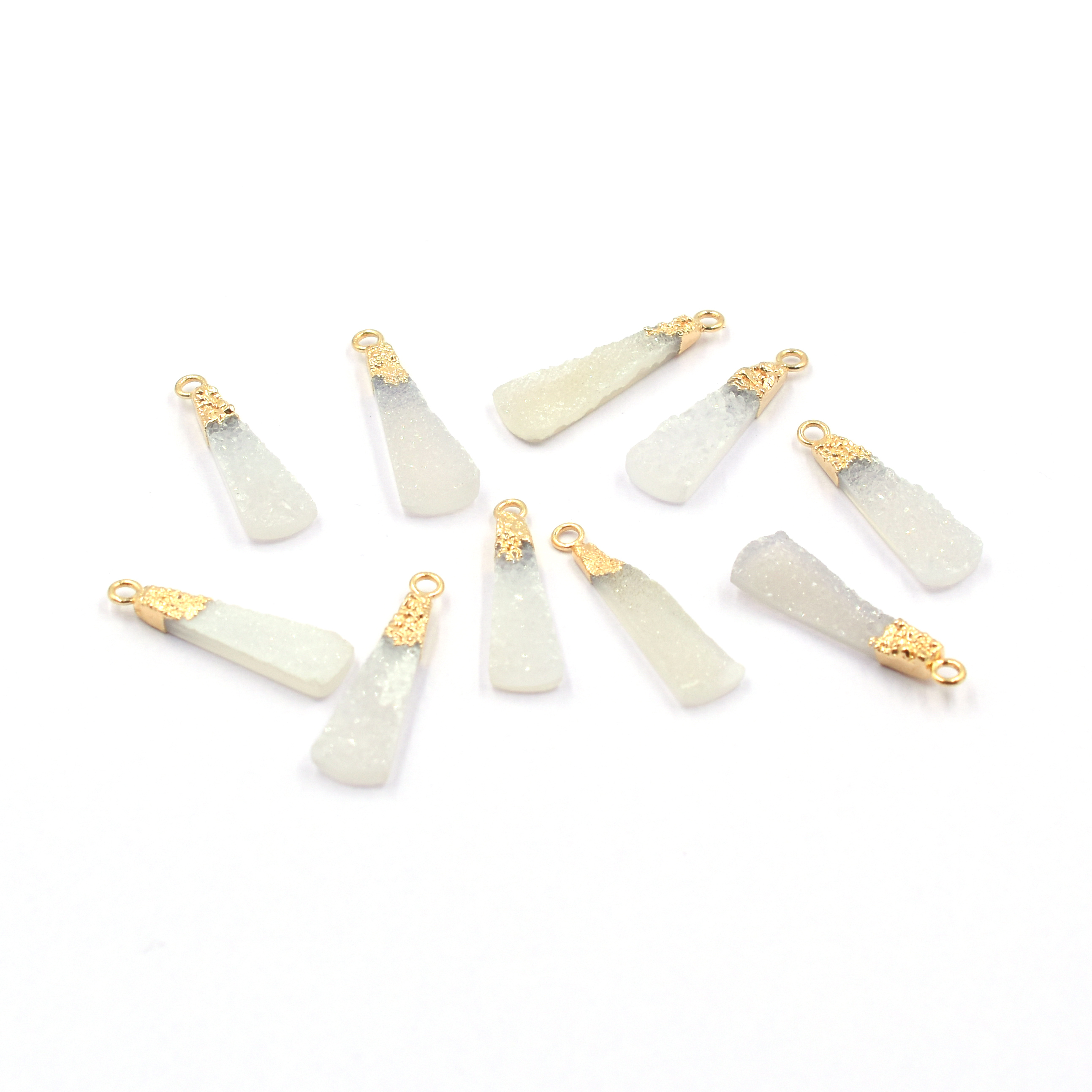 Druzy blanc