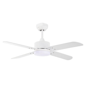 Bel Air Home-kenia พัดลมเพดาน-มอเตอร์ DC และไฟ LED 20W รวม-ใบมีดย้อนกลับได้4ใบ-รีโมทคอนโทรลและ6ความเร็ว-P - Product Image 3