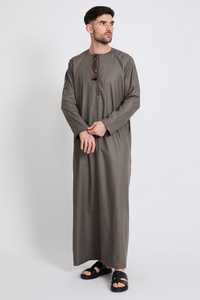 Erkek rahat suudi arabistan juarab Thobe Kaftan islam Abaya Dubai Robe cep uzun elbisesi ile erkek arap namaz için - Product Image 5