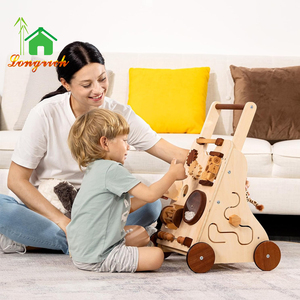 Hot bán bé bằng gỗ Walker đa chức năng phát triển động cơ hoạt động học tập trung tâm đồ chơi trẻ em hoạt động Walker - Product Image 6