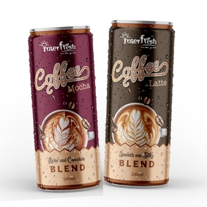 Private Label Iced <strong>Coffee</strong> Drinks Capuchino Latte Mocha <strong>Coffee</strong> in Can 250ml Cold Brew for Import From Manufacture Vietnam Robusta - Product Image 1