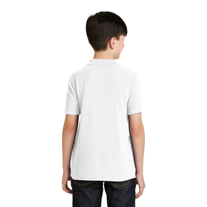 定制高品质学校运动服儿童制服马球衫100% 棉批发马球圆领男女通用t恤