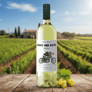Como UNA moto, khô trắng, 100% airen, 11% vol Alcohol, varietal Tây Ban Nha, 0,75lt, từ castilla La Mancha. - Product Image 2