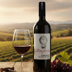 Metaforico, màu đỏ bán ngọt, tempranillo 100%, rượu vol 12%, varietal Tây Ban Nha, 0,75lt, từ castilla La Mancha. - Product Image 2