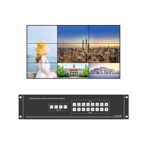 Kensence 4K 4x4 8x8 10.2Gbps Conmutador de video modular sin costuras Las matrices HDMI cambian a través de Cat6 - Product Image 1