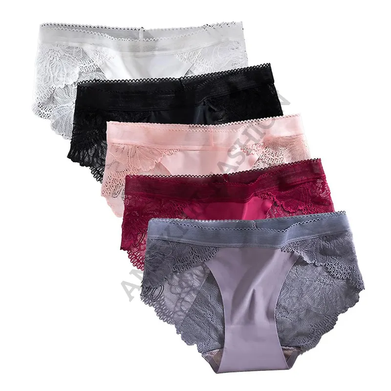Hot Sale Custom 4 Camadas Lace 3D Bordado Leakproof Incontinência Absorvente Mulheres Underwear Período Menstrual Calcinhas para As Mulheres