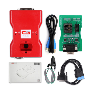 CGDI-programador de llave fob BMW, dispositivo con lectura gratuita, Chip de 8 pies, adaptador de Clip gratis para diagnóstico automático y programación
