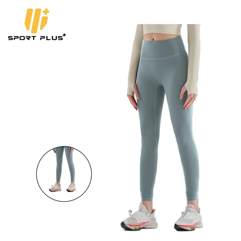 Pantalones de yoga para colegiala esculpir mallas scrunch