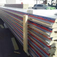 DCD Approved Steel Roof Sandwich Panels with Rock Wool Core for Wall Exterior Cold Room Exterior Wall Applications in <strong>Dubai</strong> - Product Image 2