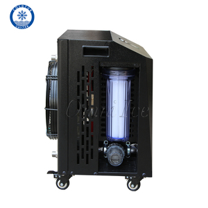 Çok fonksiyonlu 1hp kompresör Motor yeni soğuk dalma su soğutucu makinesi buz banyosu filtre soğutma ekipmanları