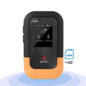 Qitai Factory OEM Custom Logo 4G MBB LTE WiFi6 CAT4 modem batteria portatile Hotspot Router 4G ESIM - Product Image 1
