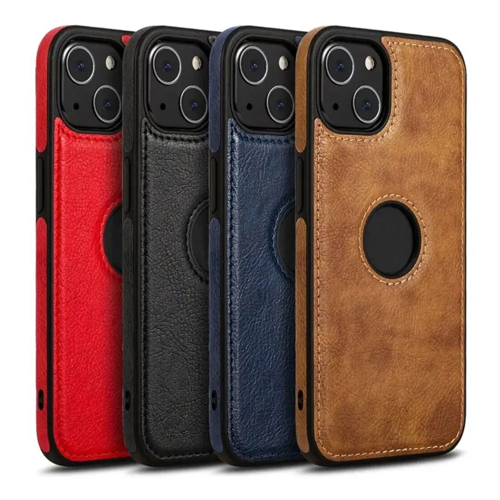 Factory Direct Premium Pu Leather Case For Iphone 15 14 13 12 11 Pro Max Back Cover Mobile Phone Accessories