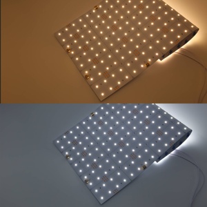Raybacklight Cct ayarlanabilir Panel Led ışık yaprak 2700k + 6500k Flex Led arka işık sayfası OEM ODM kağıt ince UL UL - Product Image 2