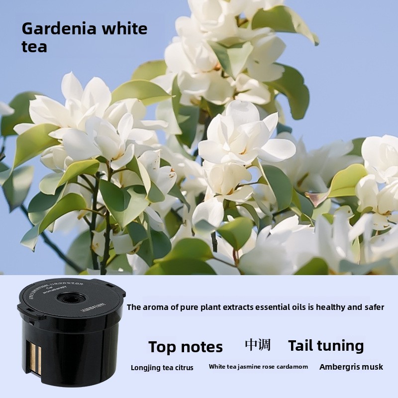 Recharge cartouche cigarette-Thé blanc Gardenia