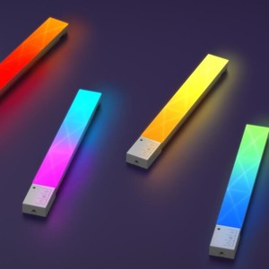 Müzik Sync akıllı RGBIC LED duvar ışık DIY App bölümlenmiş kontrol renk değiştiren duvar ışık ev dekorasyon için - Product Image 3