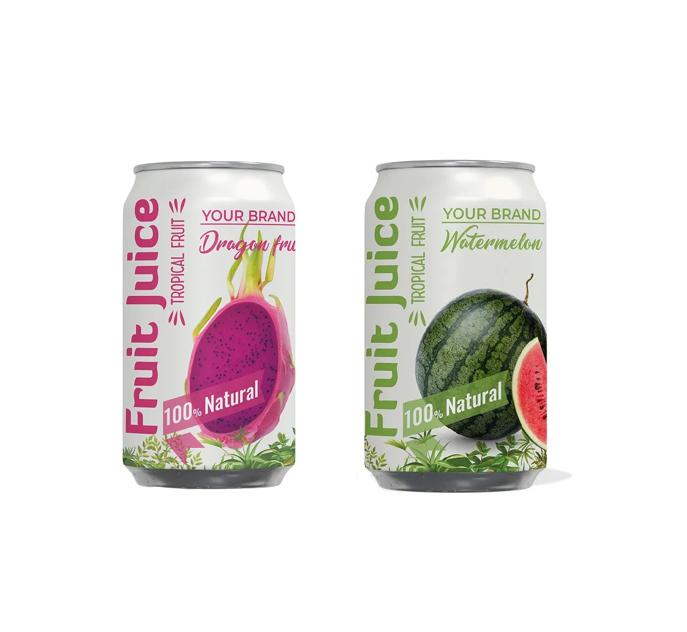330ml Watermelon Juice Vietnam Fresh Fruit Juice Drink Made With High-quality Natural Fruit Wholesale Suppliers
