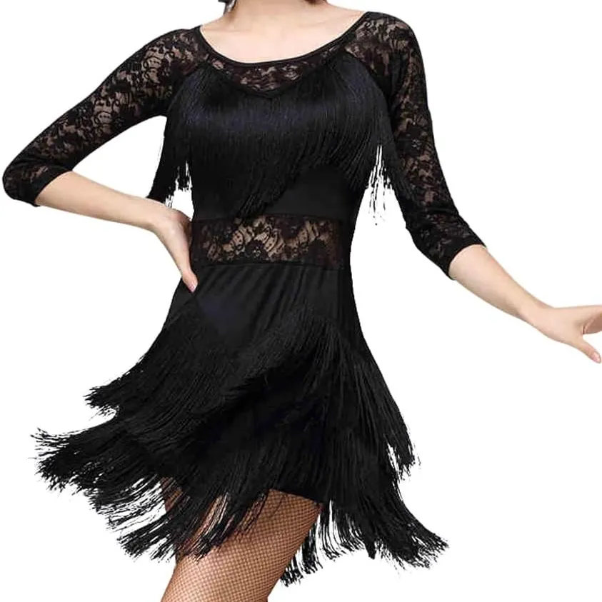 Vestido de baile clásico para mujer, traje de danza del vientre, disfraces de actuación en escenario, Ropa de baile