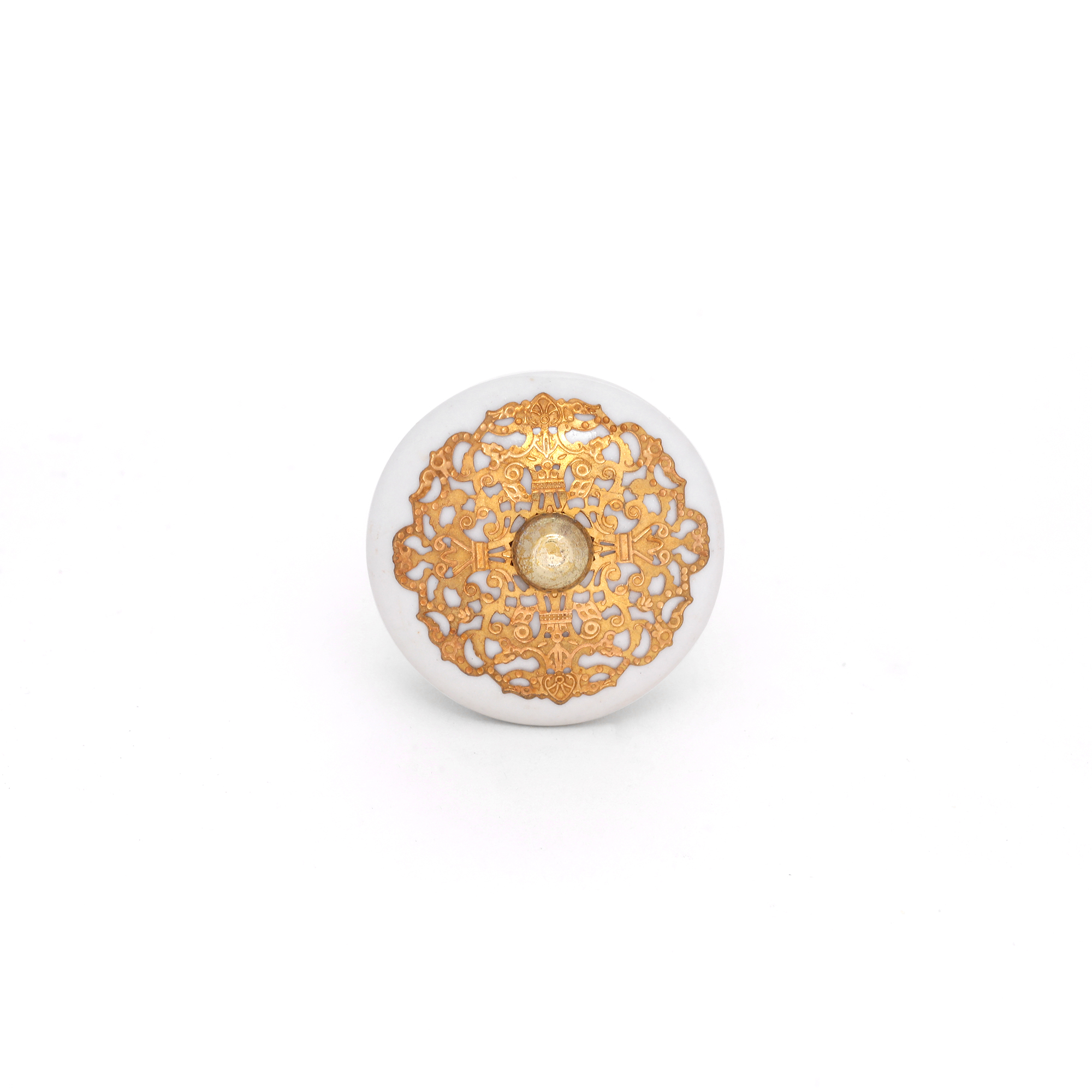 White & golden