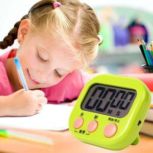 Timer elettronico da cucina con Timer multifunzione per conto alla rovescia dispositivo promemoria per studenti con Timer elettronico a grande schermo - Product Image 3