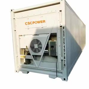 20ft פיצוץ הליכה 40 רגל-in מיכל אחסון קר עם 380v קירור