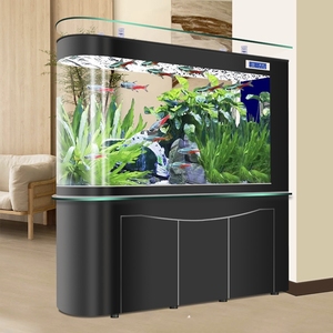 Glazen aquariumbodemfilter in kogelvorm voor thuis of kantoor, aanpasbaar als ruimteverdeler - Product Image 5