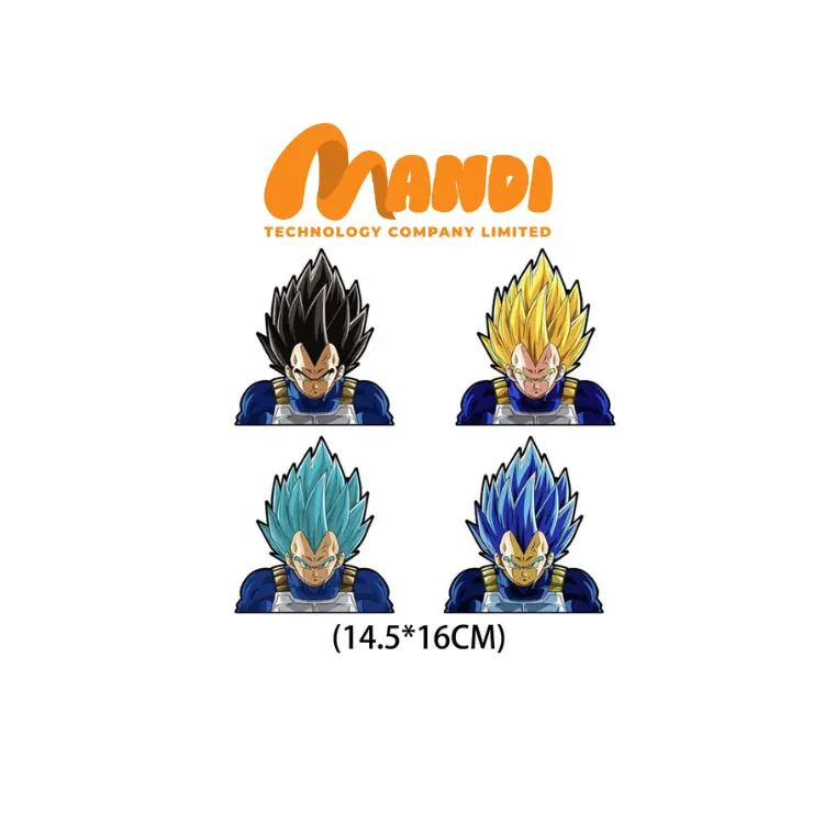 Anime Lenticular Stickers Good Choice Waterproof Decals Popular Movie Figure 3D Flip Effect Custom Packing Vietnamese Factory